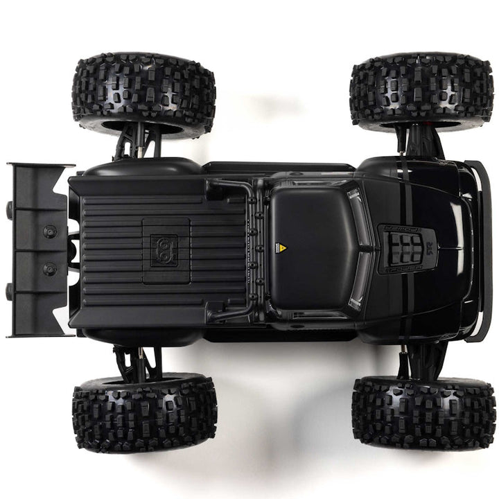 ARRMA - ARA8611V6T2 1/8 NOTORIOUS 6S V6 4X4 BLX Brushless Stunt Truck RTR, Black