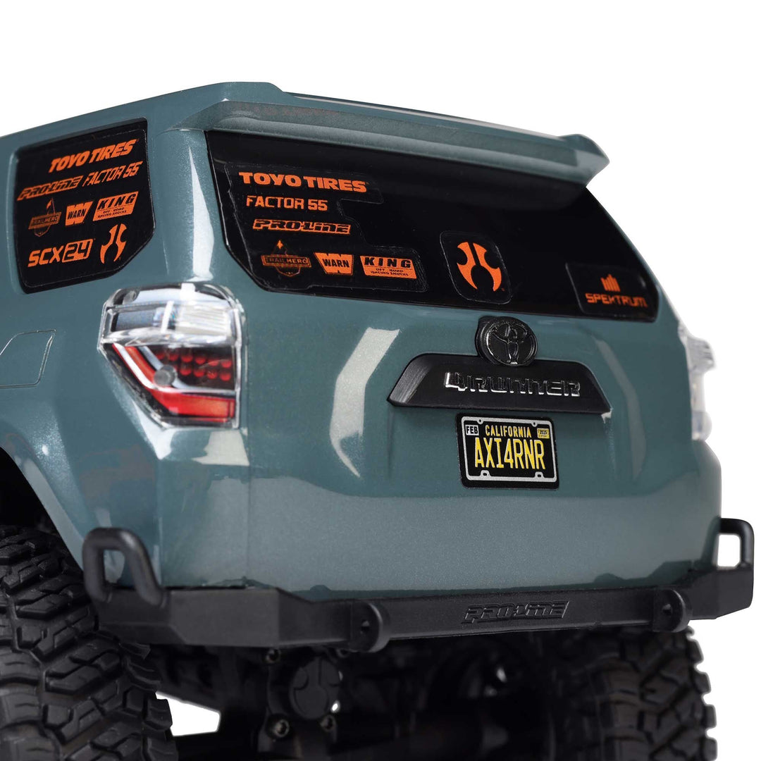 Axial AXI-2035T2 1/24 SCX24 Toyota 4Runner 4X4 RTR Brushed Rock Crawler - Gray