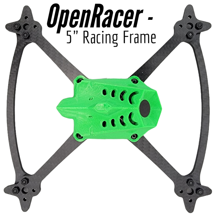 OpenRacer - 5" Frame w/ Pod Canopy - Choose Options