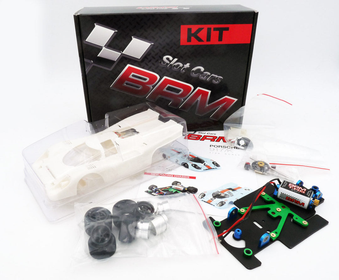 BRM 1/24 Porsche 917K White Kit Unpainted Slot Car BRM027-K2