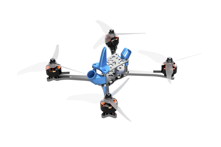 Cuadro de carreras Typhon V7 T700 de 5" de DinDrones: elija la configuración