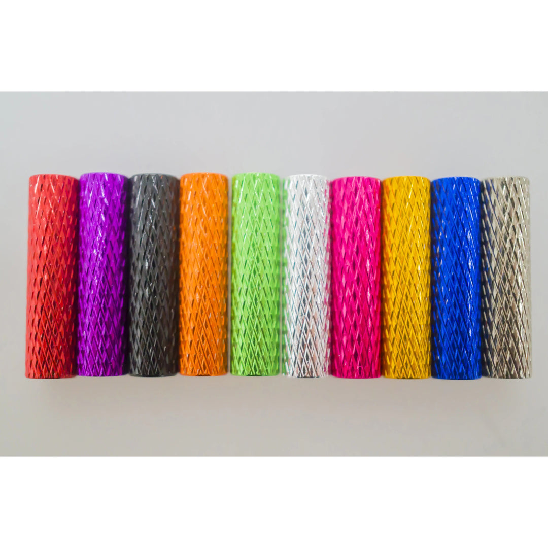 M3 Standoff, Knurled Aluminum (6pcs) - Choose Length, Color