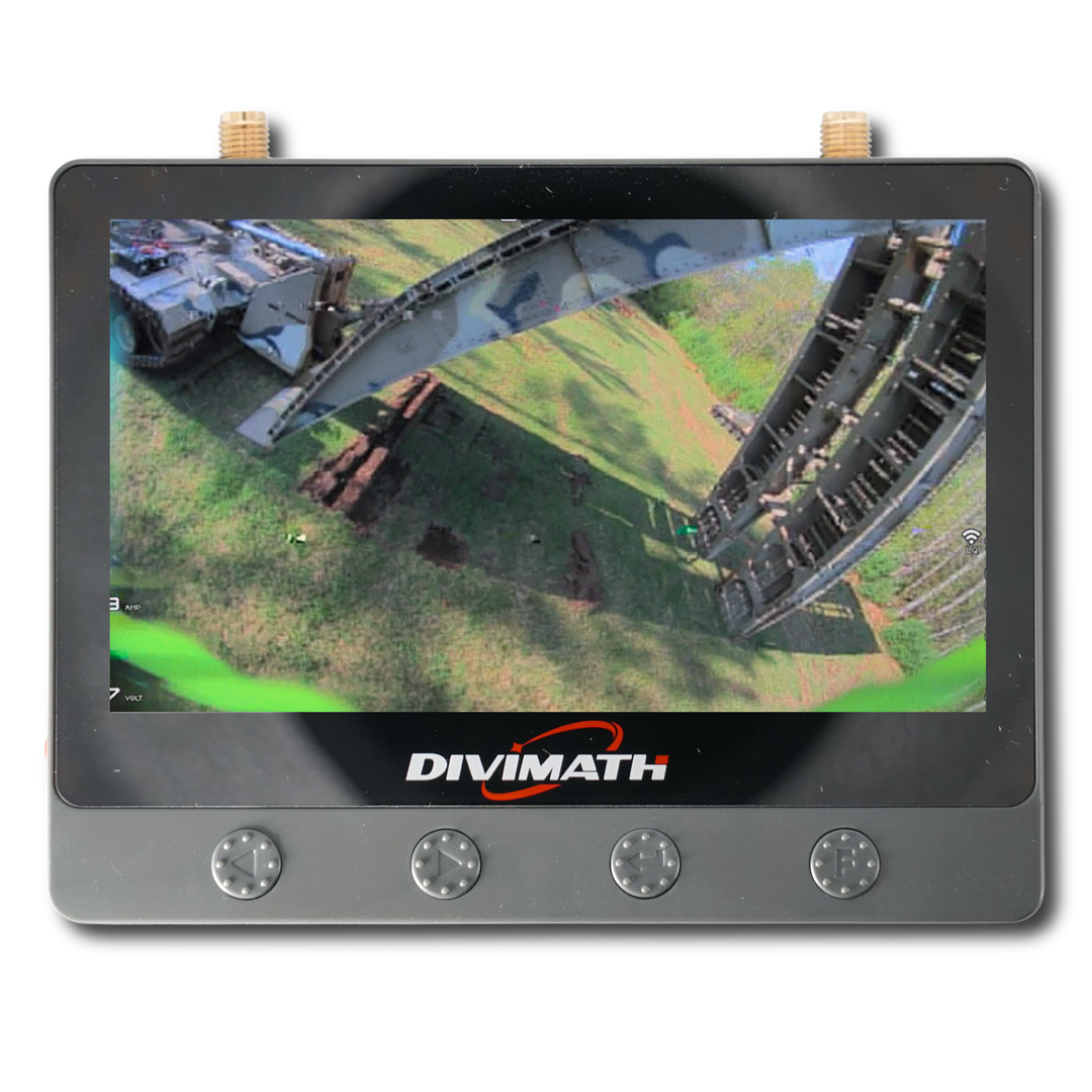 Divimath Digital & Analog FPV Monitor