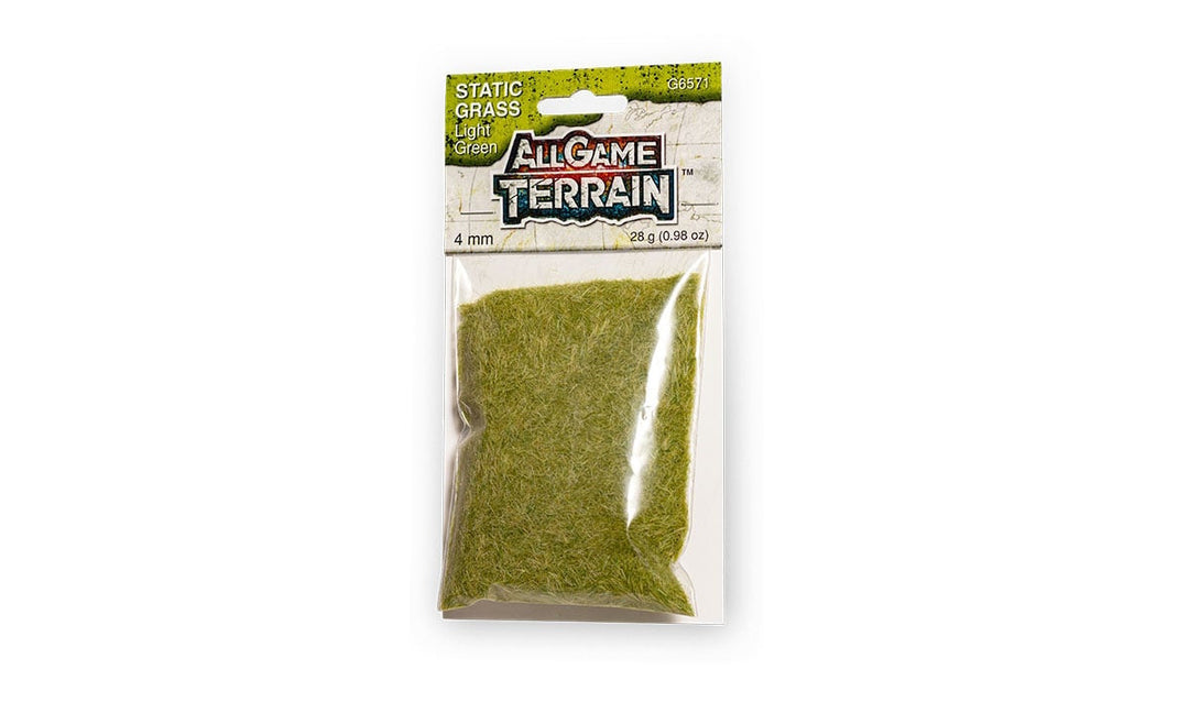 Woodland Scenics G6571 All Game Terrain Static Grass 4mm Tall Light Green