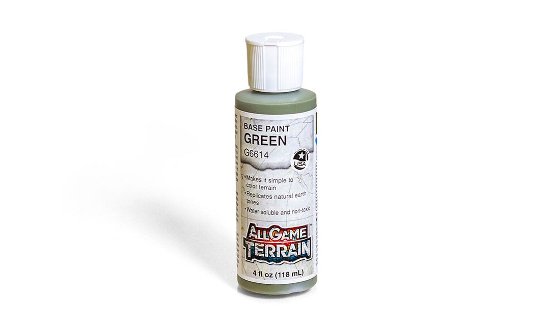 Woodland Scenics G6614 All Game Terrain Base Paint Green