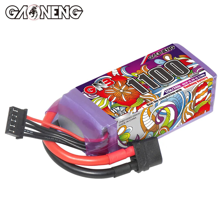 GNB 4S 1100MAH 15.2V 120C XT60 HV High Voltage LiHV RC LiPo Battery