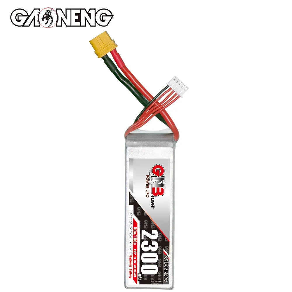 GNB 4S 2300MAH 14.8V 50C/100C RC LiPo Battery