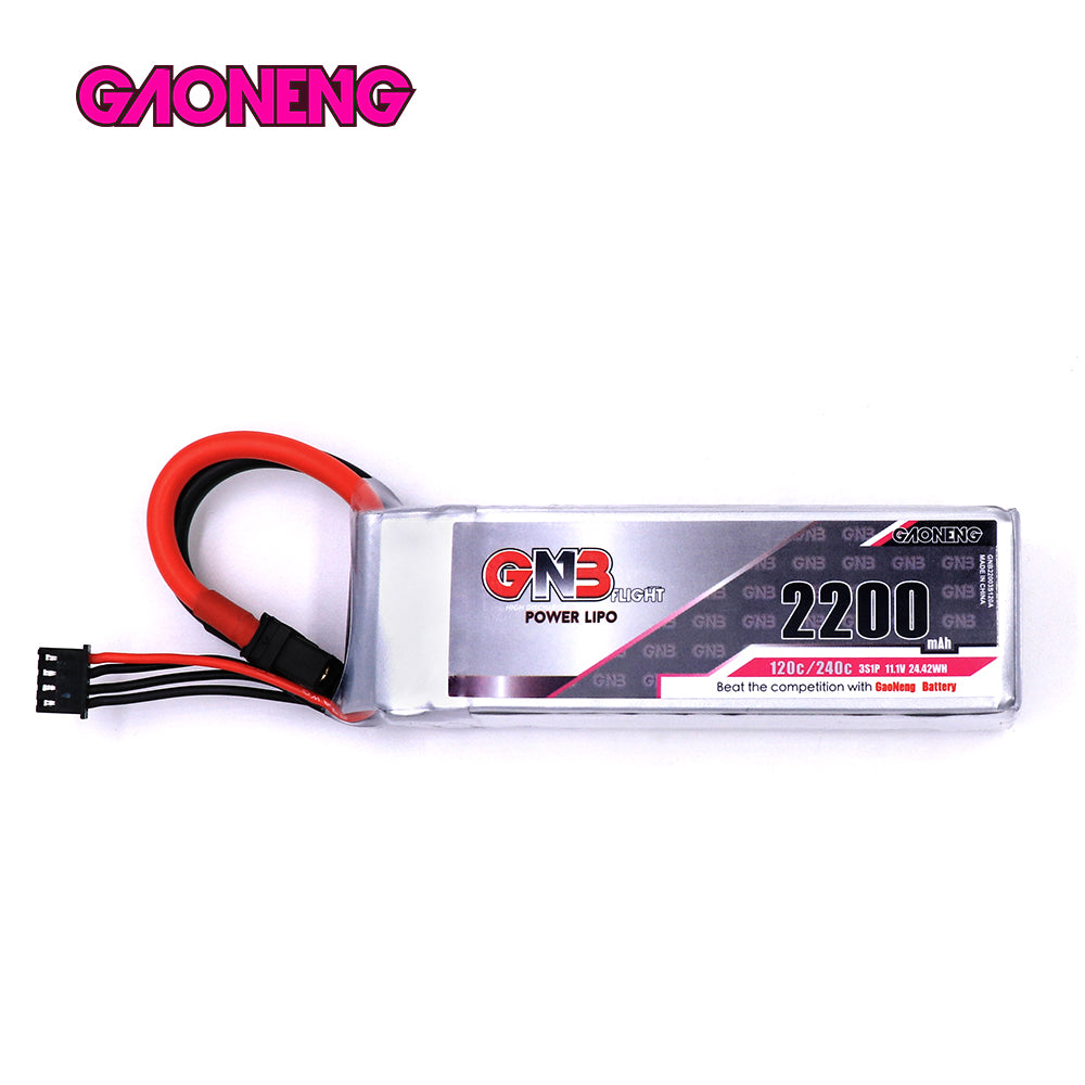 GNB 2200mAh 11.1V 3S1P 120C - XT60