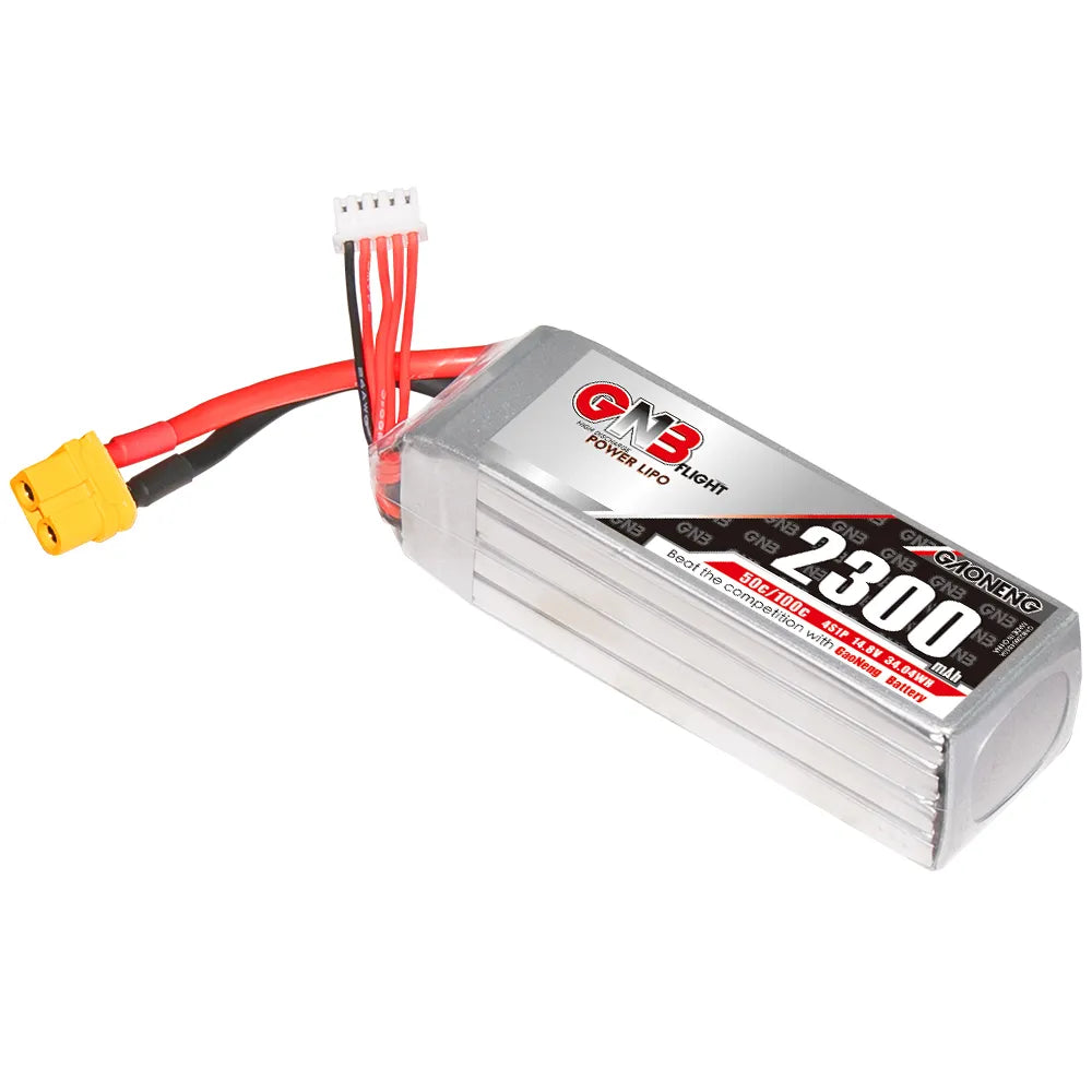 GNB 4S 2300MAH 14.8V 50C/100C RC LiPo Battery