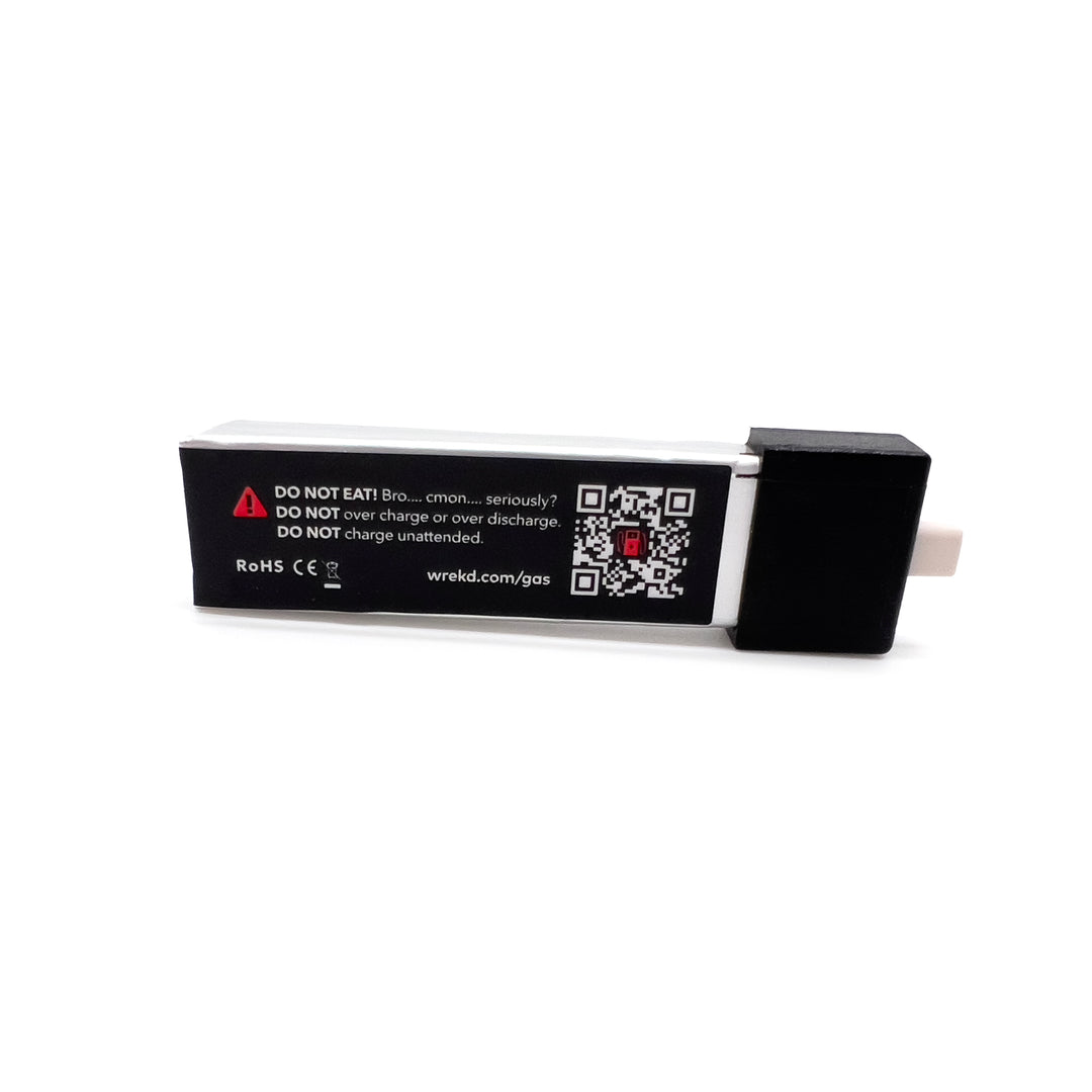 Quad Gas 1S 450mAh V2 100C Battery for Micro/Whoops (5pc) - BT2.0