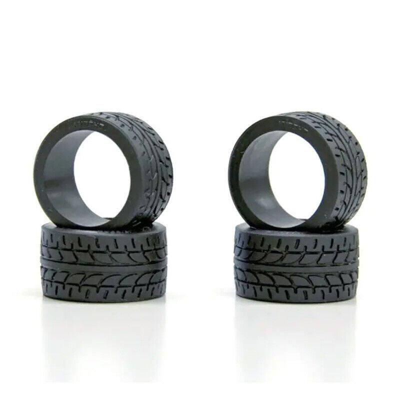 Kyosho KYOMZW38-20B Mini-Z Racing Radial 20 Degree Wide Tire 4 pcs