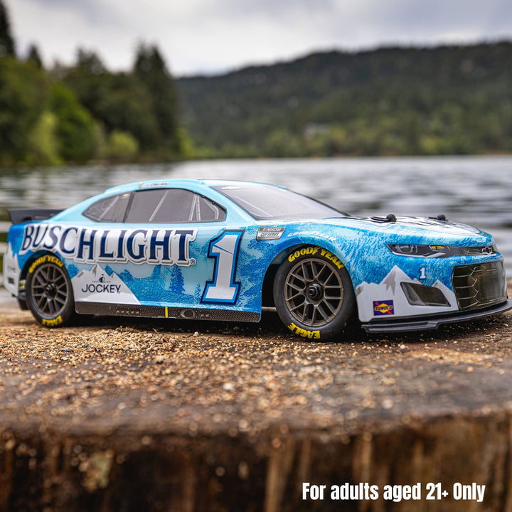 Losi 1/12 NASCAR RC Race Car Ross Chastain No. 1 2025 Busch Light Chevrolet ZL1