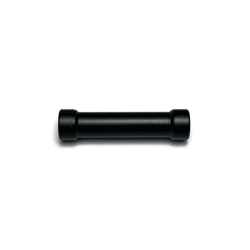25mm M3 F/F Aluminum Tapped Standoff / Spacer Black Anodized 6mm O.D. Profiled for Beaver