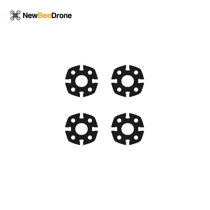 Pièces de rechange pour cadre en fibre de carbone NewBeeDrone CinemAh - Plaque principale, plaques latérales, supports de moteur, etc. 