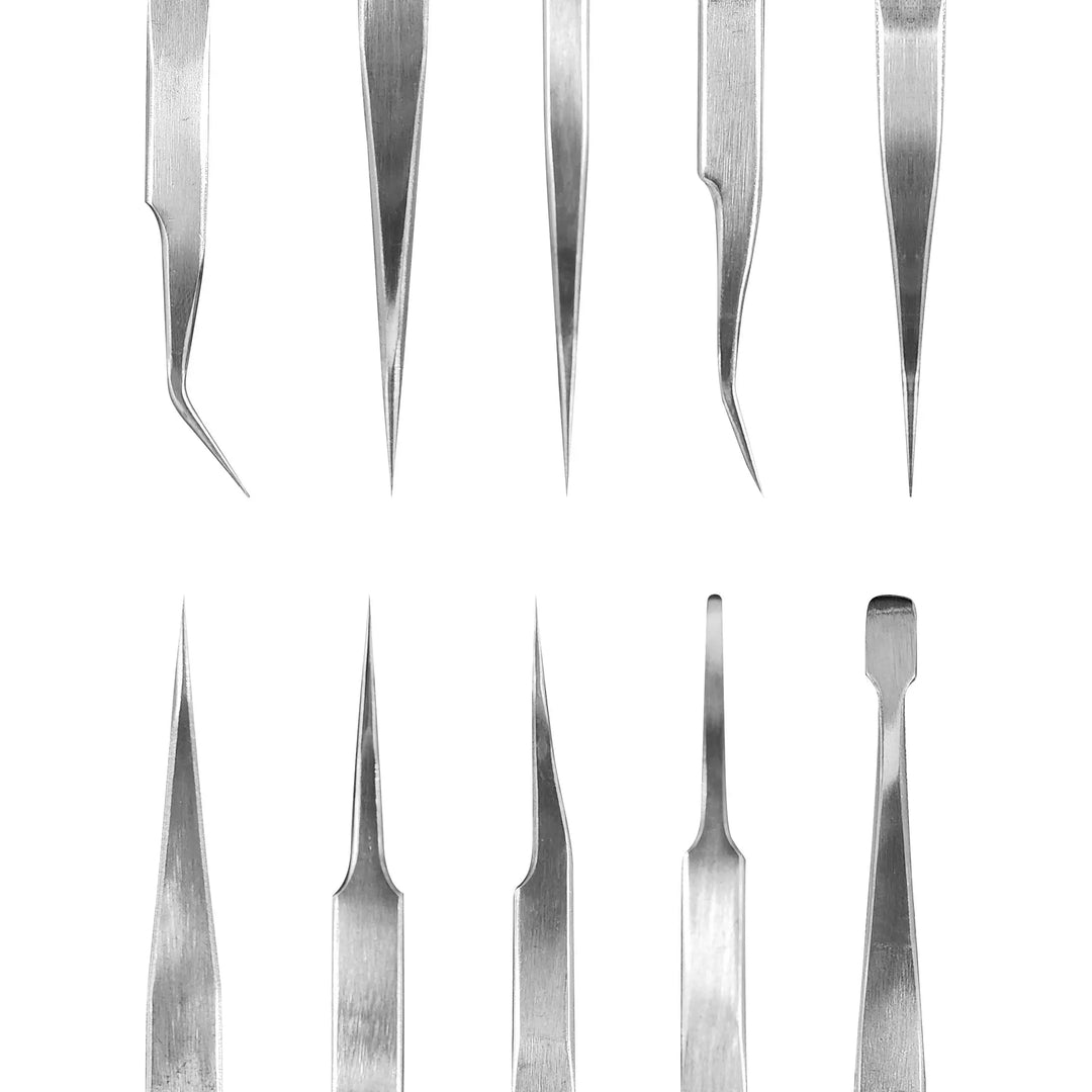 NewBeeDrone  High Precision Stainless Steel Tweezers Set