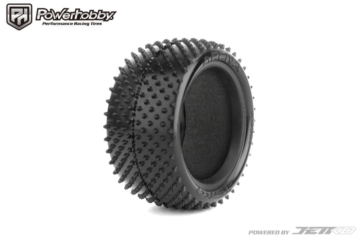 Powerhobby Arena 1/10 2WD / 4WD Rear Buggy Carpet Tires Composite Soft