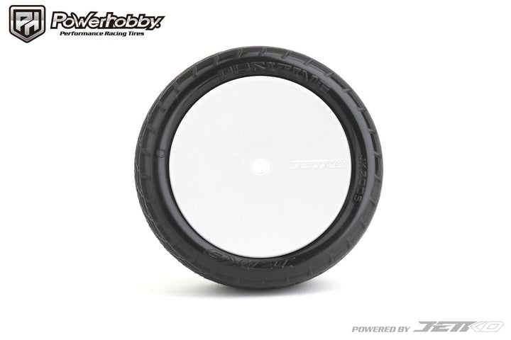 Powerhobby Positive 1/10 2WD Buggy Front Mounted Clay Tires Ultra Soft White