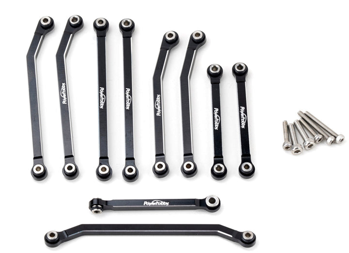 Powerhobby Aluminum High Clearance 4-Links w/Steering Link Redcat Ascent-18