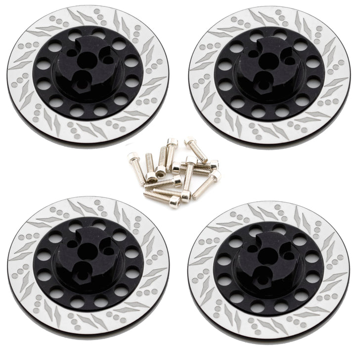 Powerhobby Dummy Disc Brake Hex Black FOR Kyosho Fazer