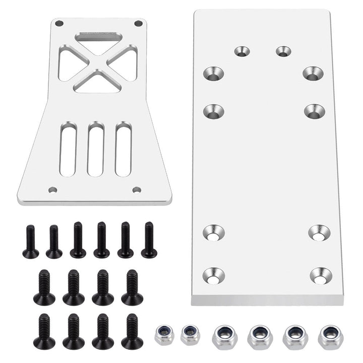 Powerhobby Wheelbase Extension 80mm Silver For Traxxas Rustler Bandit