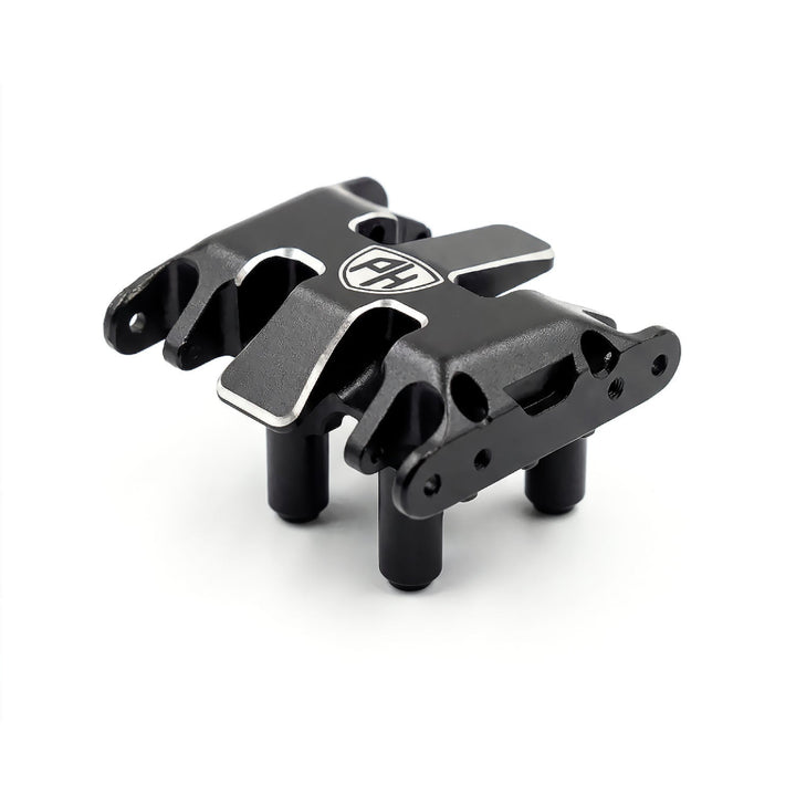 Powerhobby Aluminum Gear Box and Skid Plate Black Axial SCX30