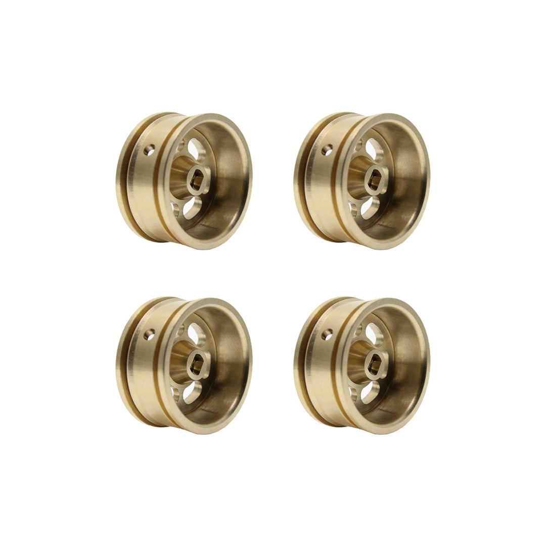 Powerhobby Brass Wheels 6-Slot(4) Axial SCX30