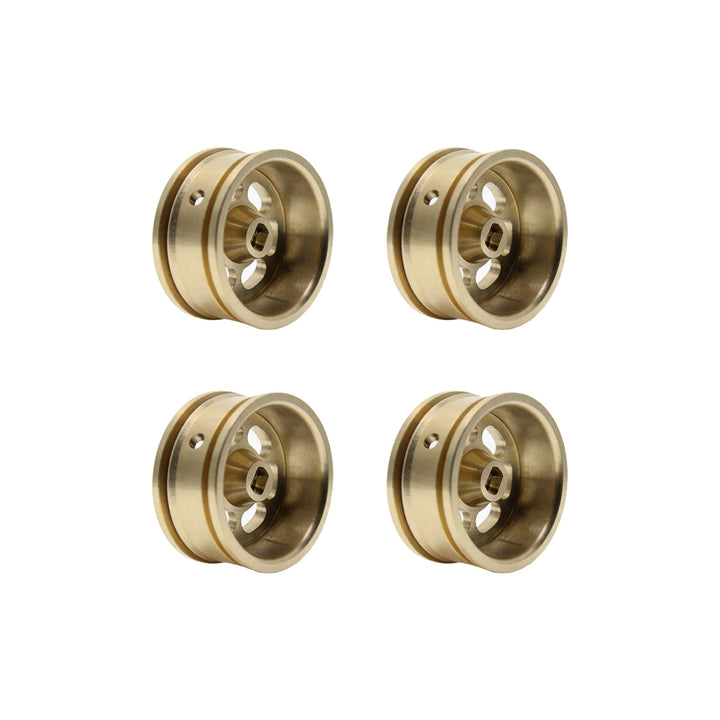 Powerhobby Brass Wheels 6-Slot(4) Axial SCX30