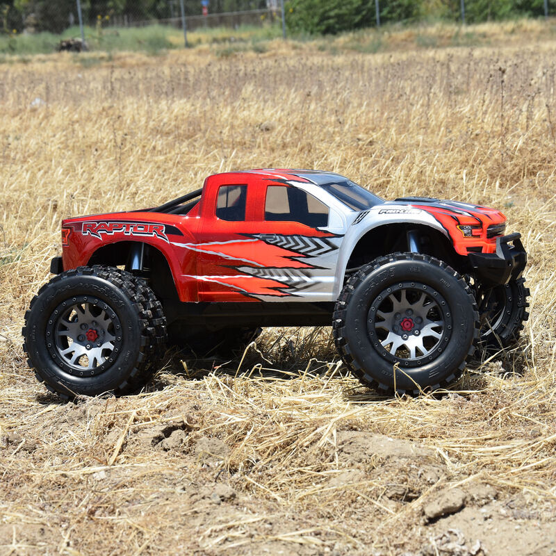 Pro-Line Badlands MX43 Pro-Loc Mounted Tires / Wheels Gray (4) X-Maxx