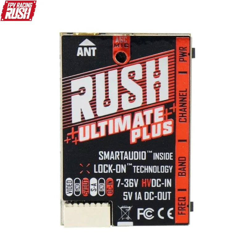 RUSH TANK Ultimate Plus Analog 800mW VTX - Choose 37Ch or 48Ch