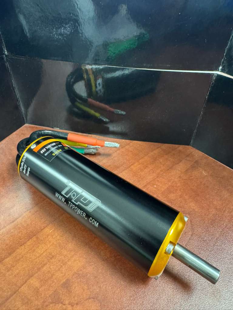 TP POWER 4080CM 2250kv BRUSHLESS MOTOR (UP TO 8s) 8MM