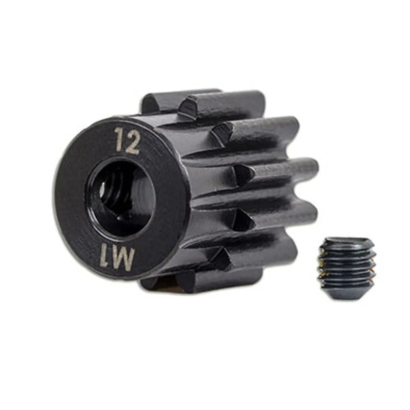 Traxxas TRA6482X Pinion Gear 12T 1.0 Mod/5mm Shaft w/Screw Sledge