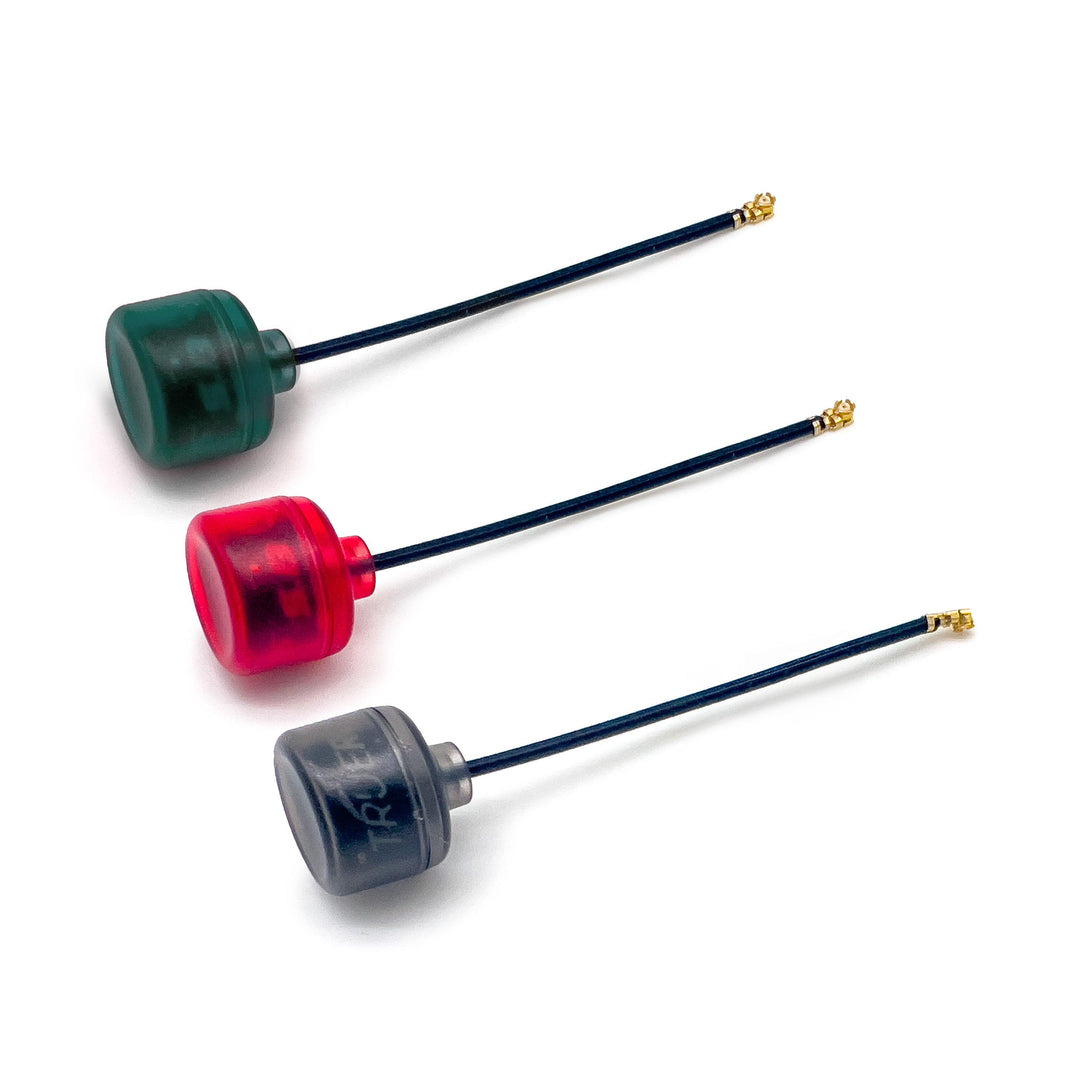 Antenne TrueRC CORE 5.8, U.FL - Choisissez la polarisation / la longueur / la couleur
