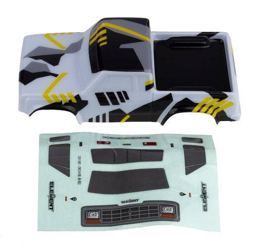Associated 21725 Enduro24 Sendero Body Black & Yellow