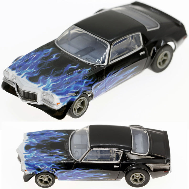 AFX Chevy Camaro Wildfire Orange Blue Flame HO Slot Car 22046 22073 MegaG