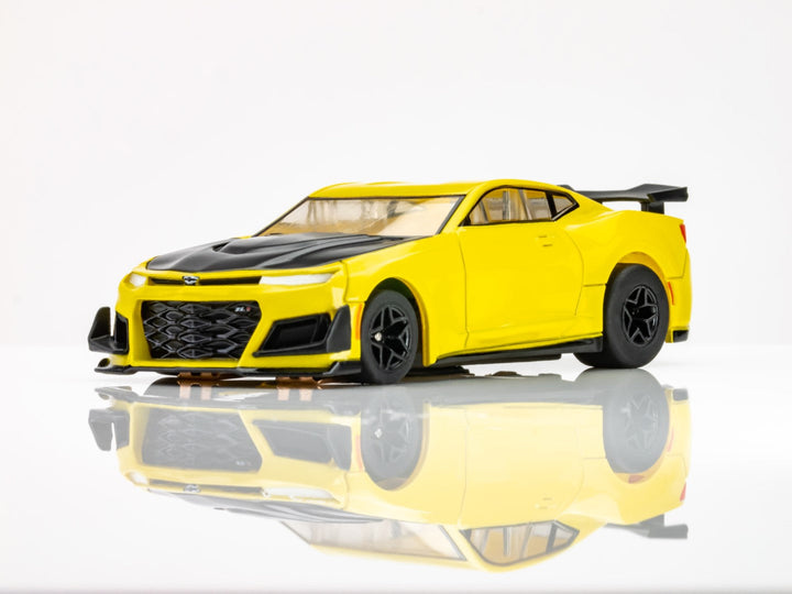 AFX Ford Mustang GT500 Red Chevy Camaro ZL1 Yellow HO Slot Car 22077 22075