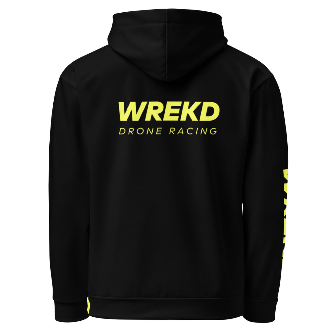 WREKD Drone Racing Unisex Hoodie - Black