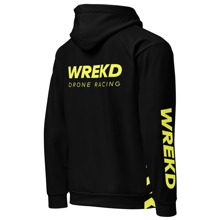 WREKD Drone Racing Unisex Hoodie - Black