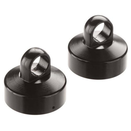ARRMA AR330204 Shock Cap Upper Aluminum Black (2) Typhon Kraton