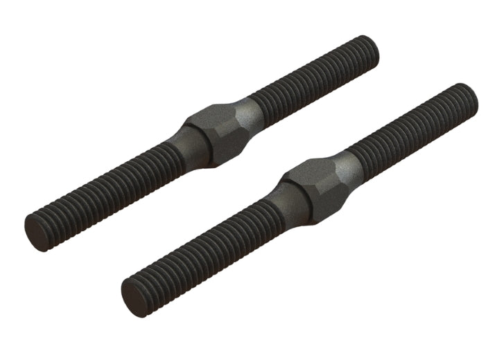 Arrma ARA330542 Steel Turnbuckle M4x48mm Black (2Pieces) Big Rock Typon