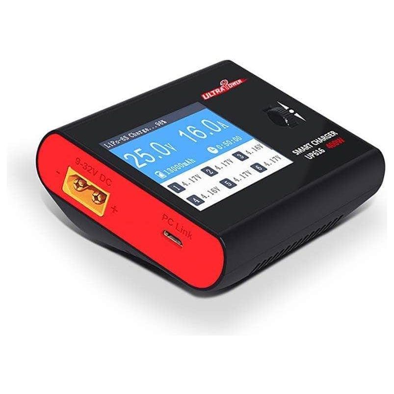 (AS-IS) UltraPower UP616 400W 16A 1-6S LiPo/LiHV DC Smart Charger (NO CABLES) at WREKD Co.