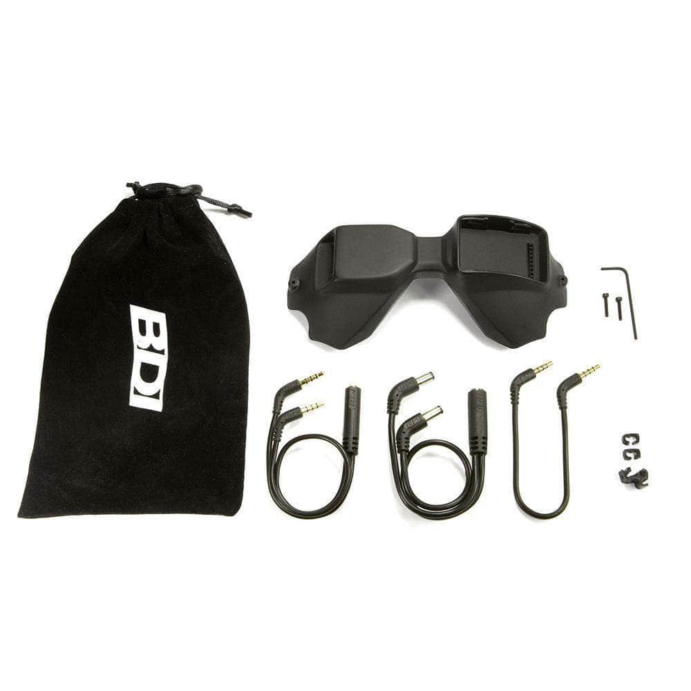 dji fpv goggles v2 analog module BDI Digidapter V2 Analog Module Adapter w/ Cable Management Kit for DJ