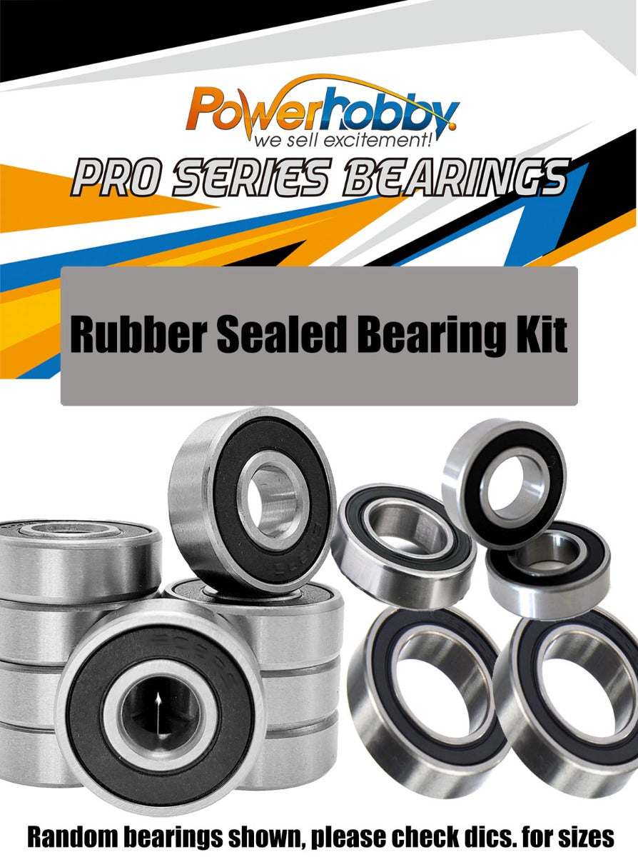 PowerHobby Pro Series Rubber Sealed Bearing Kit Tamiya Blackfoot ABEC5