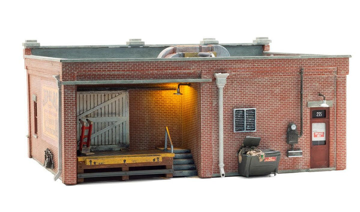 Woodland Scenics BR5069 HO Scale Smith Brothers TV & Appliance Built-&-Ready