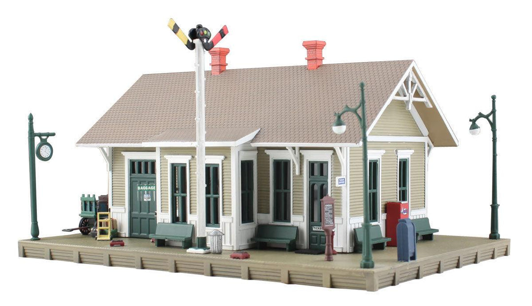 Woodland Scenics HO Danbury Depot Built-&-Ready Structure