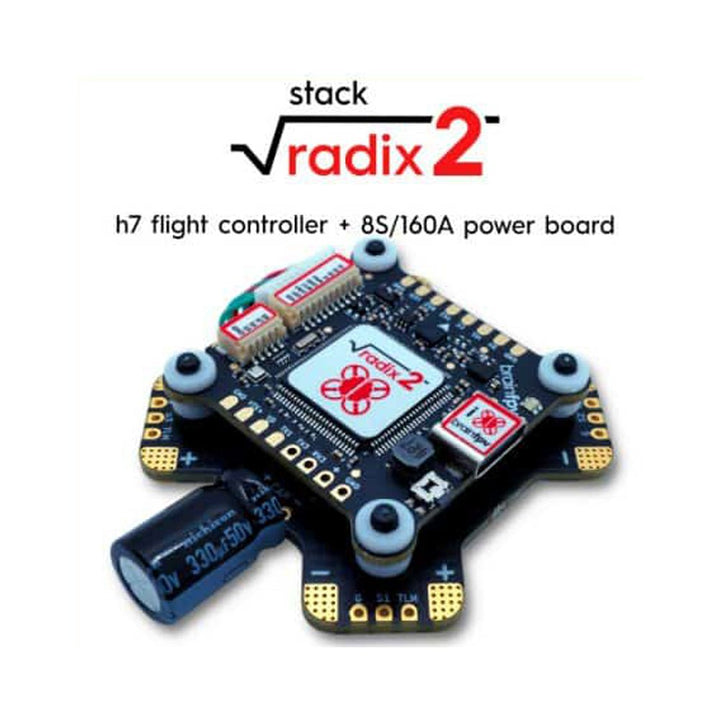 BrainFPV RADIX 2 Flight Controller Rev. 1.2 - 30x30mm at WREKD Co.