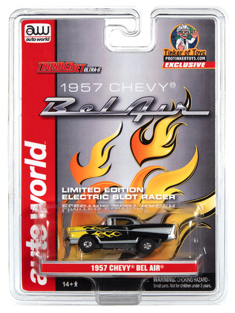 Auto World Exclusive 1957 Chevy Bel Air Thunderjet HO Slot Car for AFX Tjet