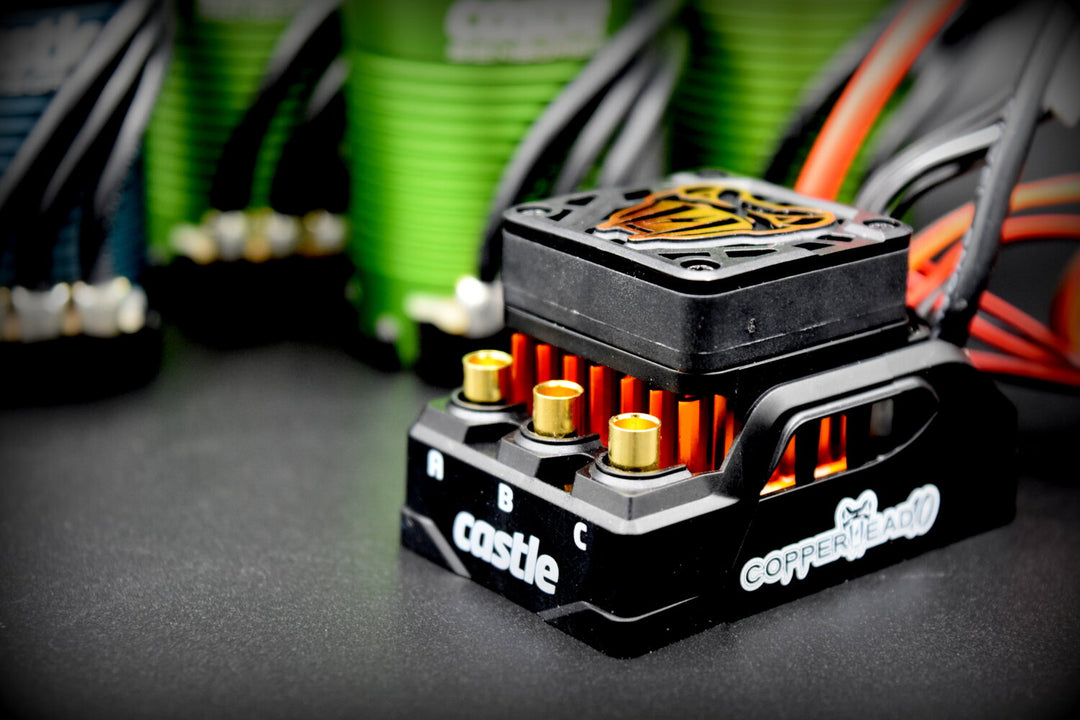 Castle Copperhead 10 ESC & 1406-2850KV 1/10th Motor Combo