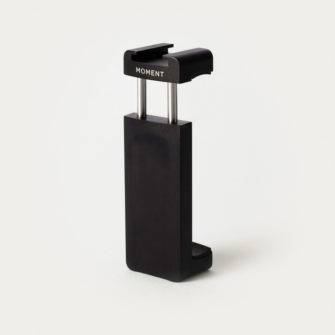Moment Tripod Phone Clamp with Cold Shoe Mount