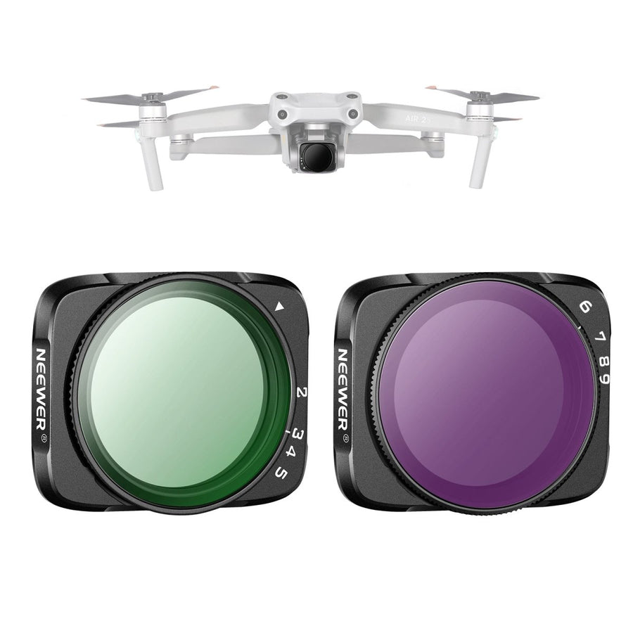 DJI Air 2S Variable ND Filter Set (2pcs) at WREKD Co.