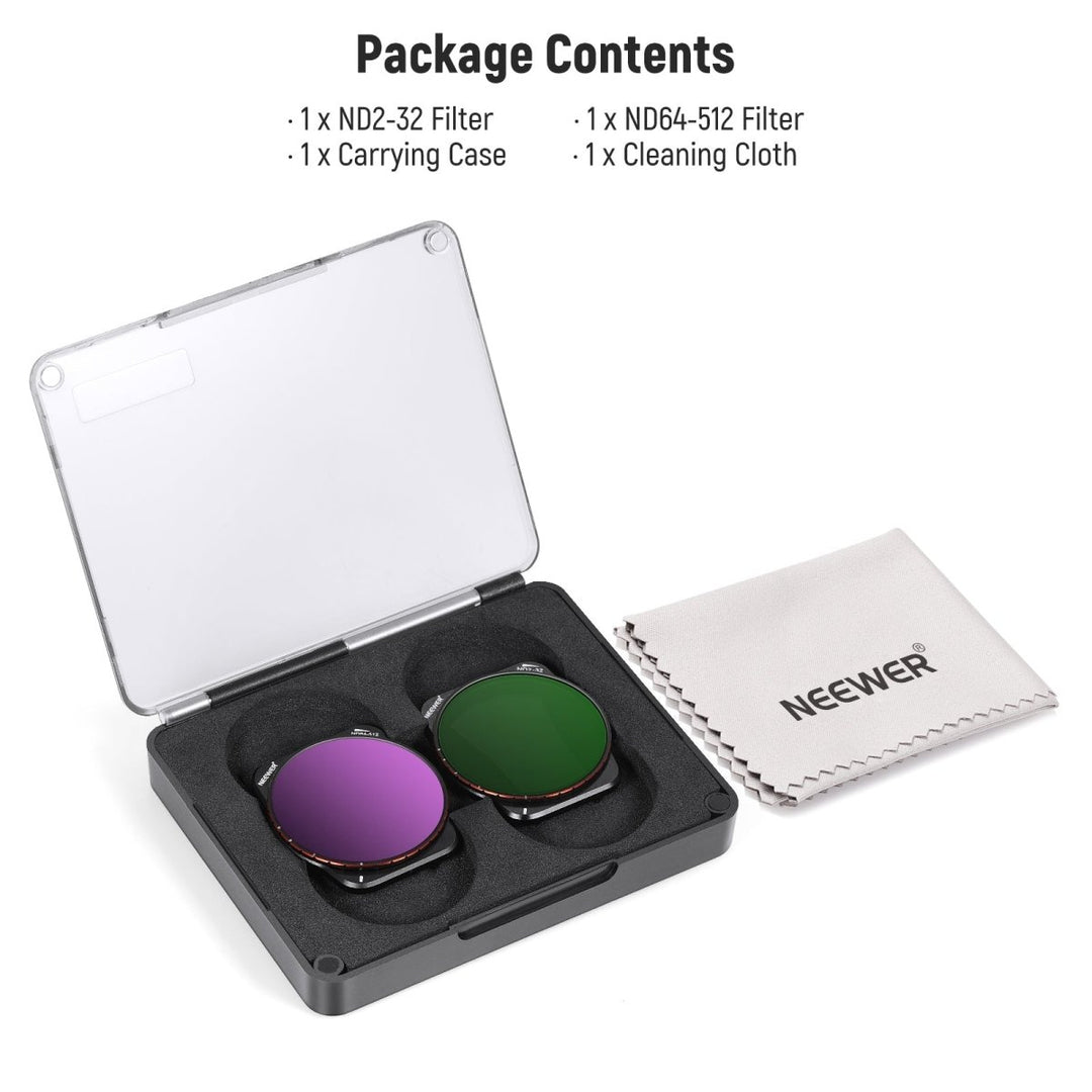 DJI Air 3 Variable ND Filter Set (2pcs) at WREKD Co.